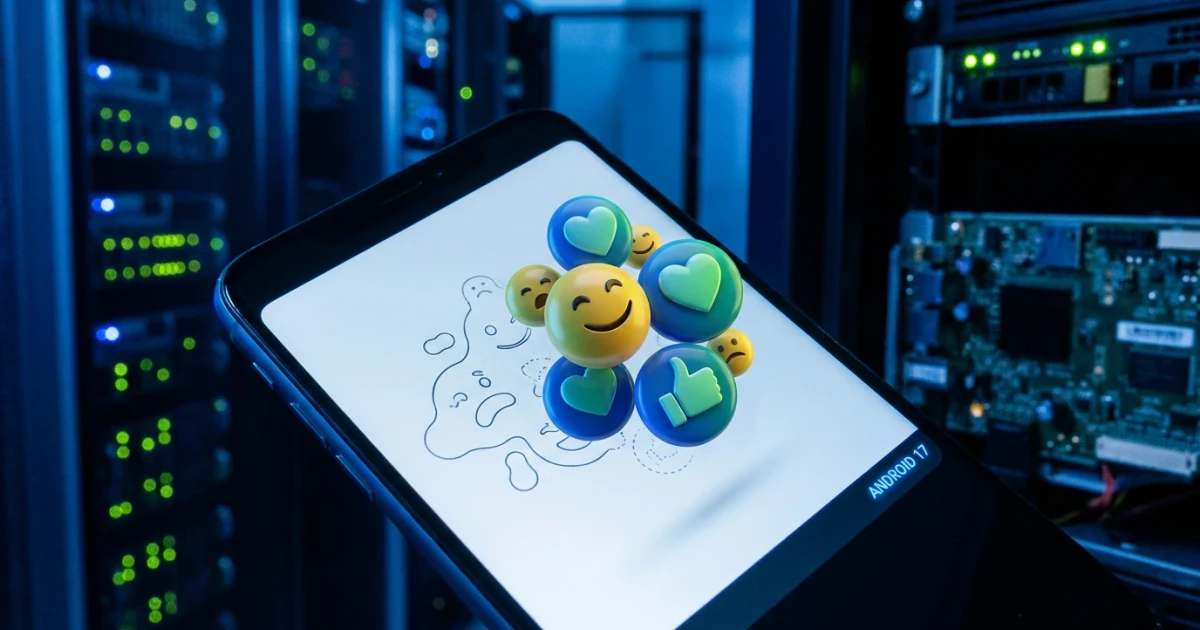 Android 17 Features New 3D Emoji, Blob Designs Retired