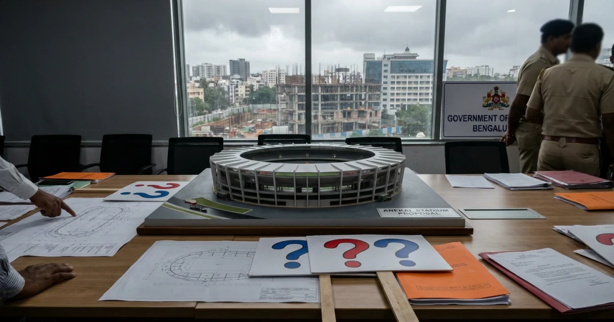Anekal Stadium Proposal Spurs Political Controversy in Bengaluru
