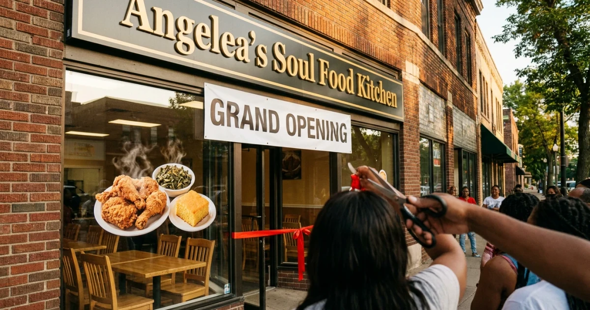 Angelea’s Soul Food Kitchen Opens in St. Paul