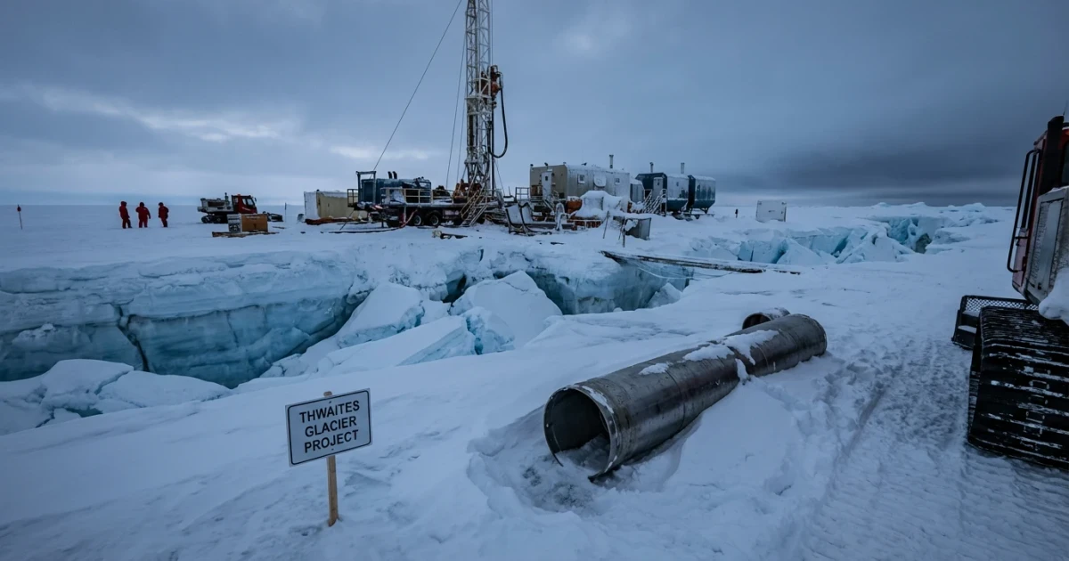 Thwaites Glacier Drilling Foiled: Setback for ‘Doomsday Glacier’ Research