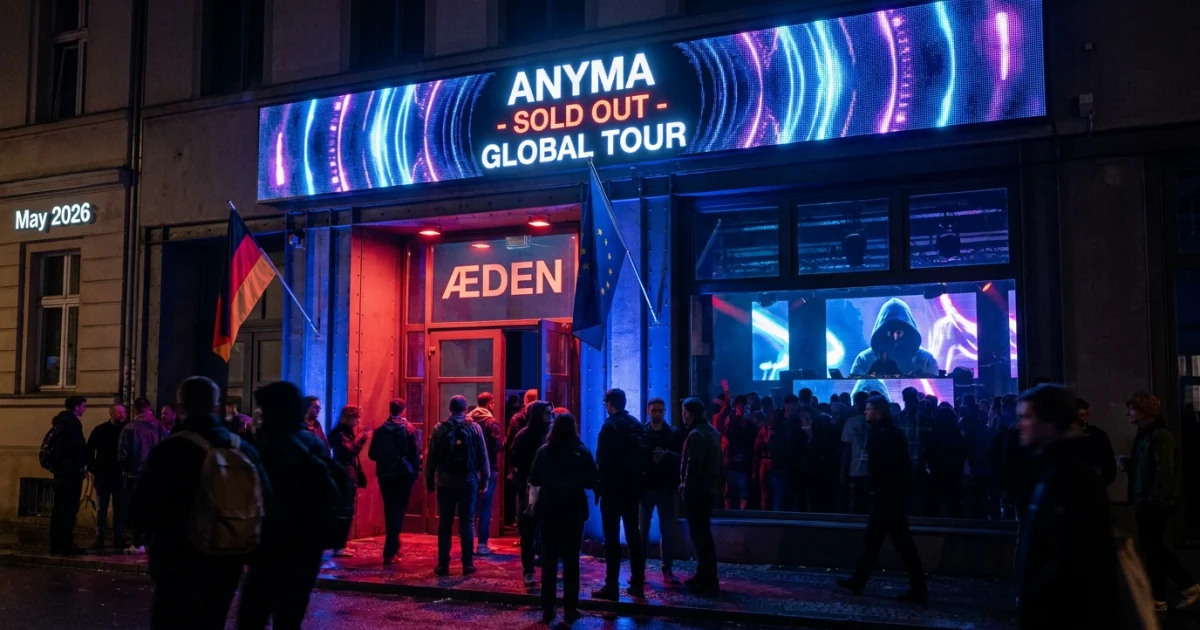 Anyma Expands ÆDEN Berlin’s Global Reach