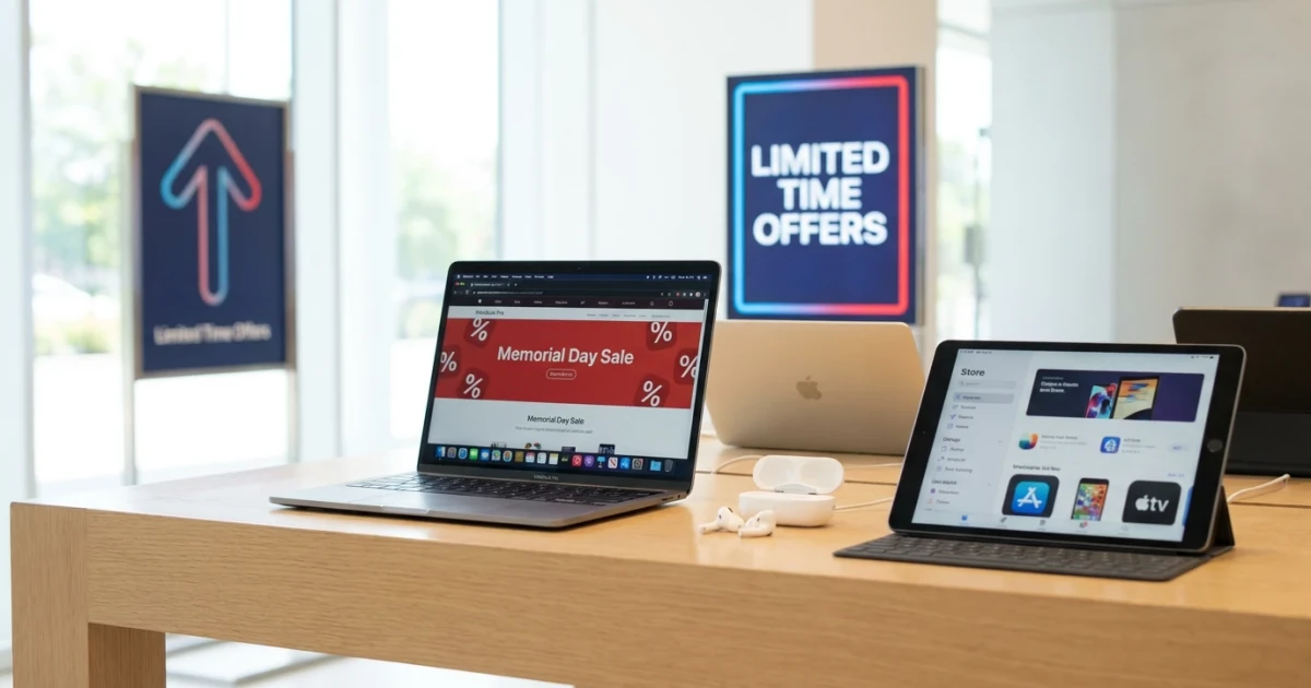Apple Memorial Day Sales: MacBooks, AirPods, iPads Deals
