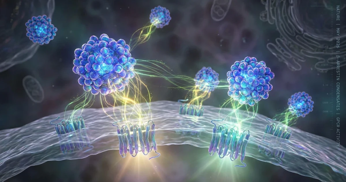 β-Arrestin Condensates Control GPCR Signaling, Nature Study Finds