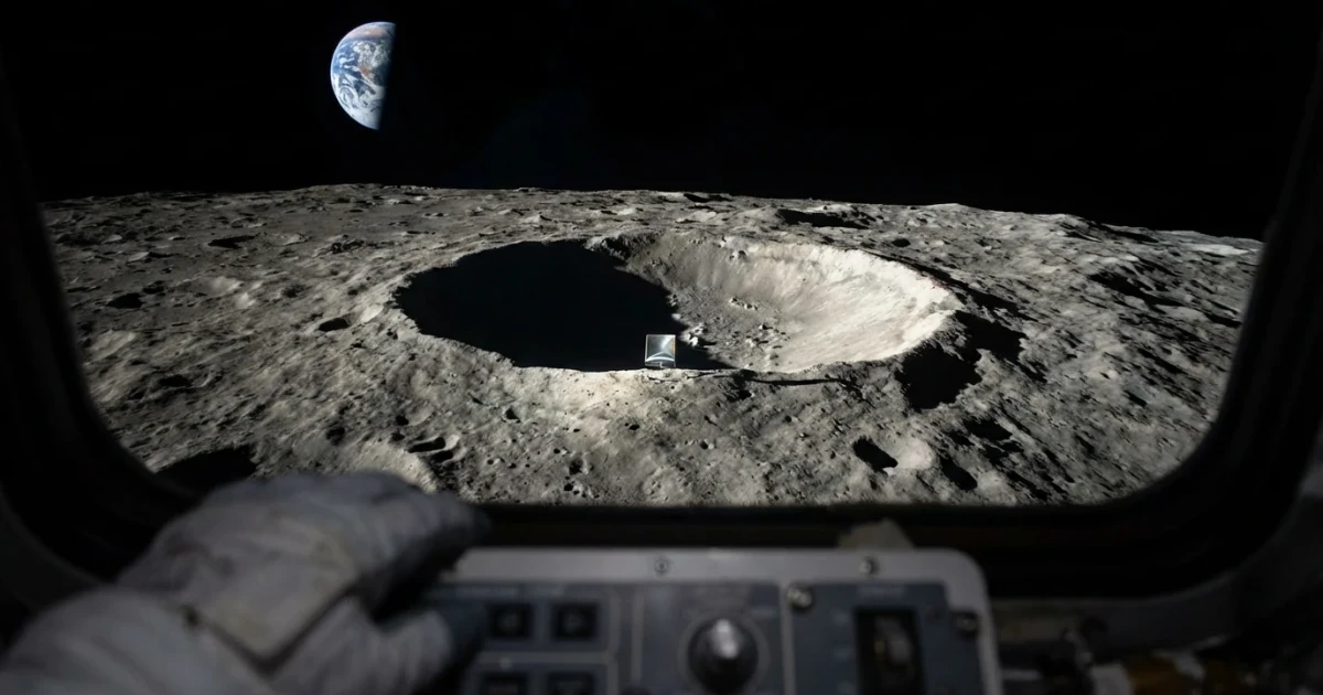 Artemis II Crew Names Moon Crater for Carroll Wiseman