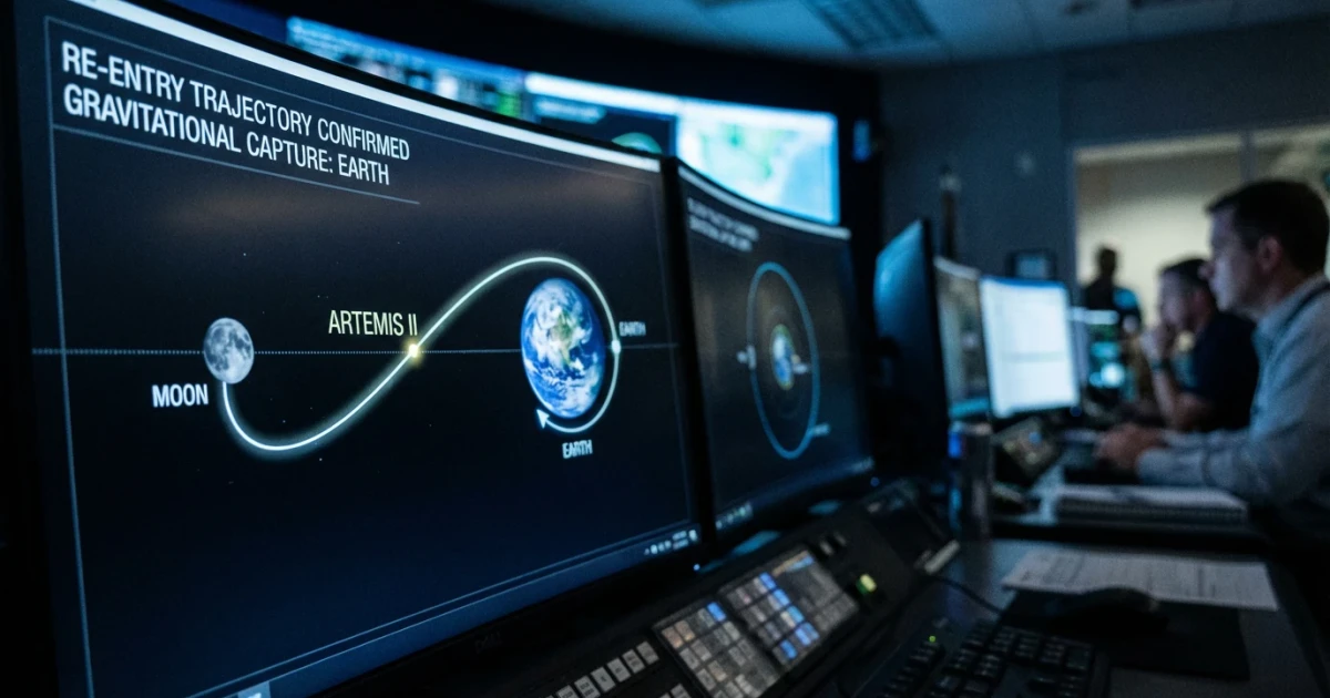 Artemis II Crew Leaves Moon’s Sphere, Nears Earth