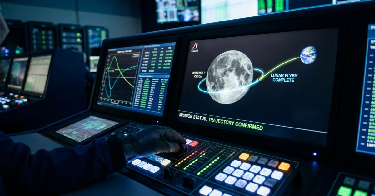 Artemis II Crew Completes Record-Breaking Lunar Flyby