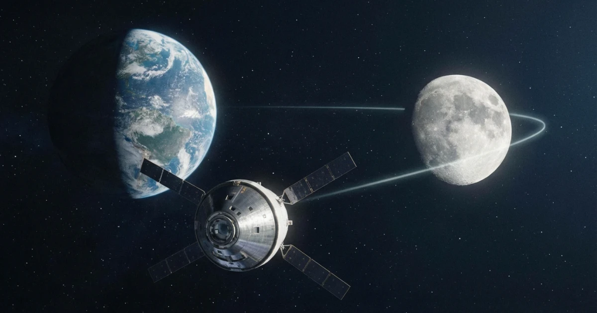 Artemis II Astronauts Pass Halfway Mark to Moon