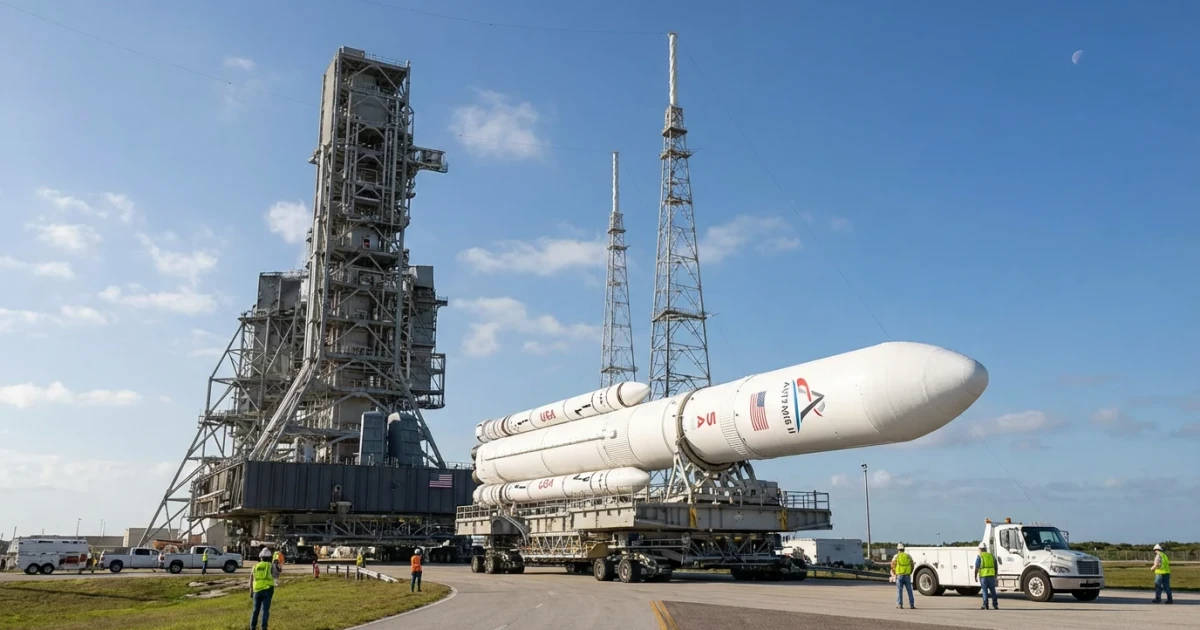 Artemis II Moon Rocket Rolls to Pad for April Launch