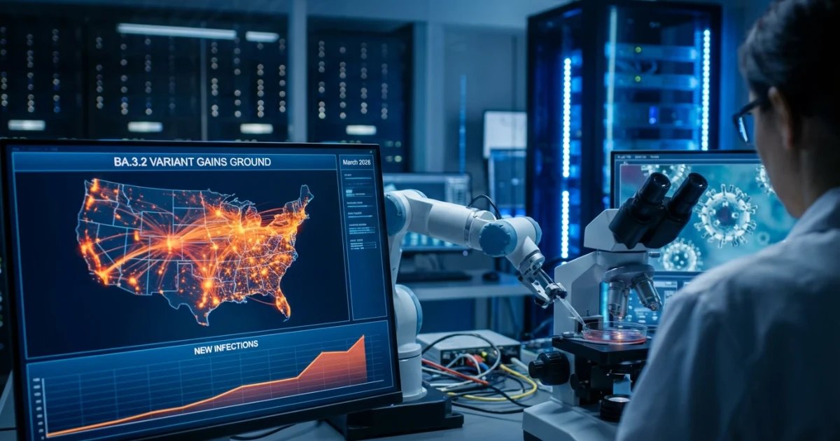 BA.3.2 Variant Spreads Rapidly Across US: What to Know