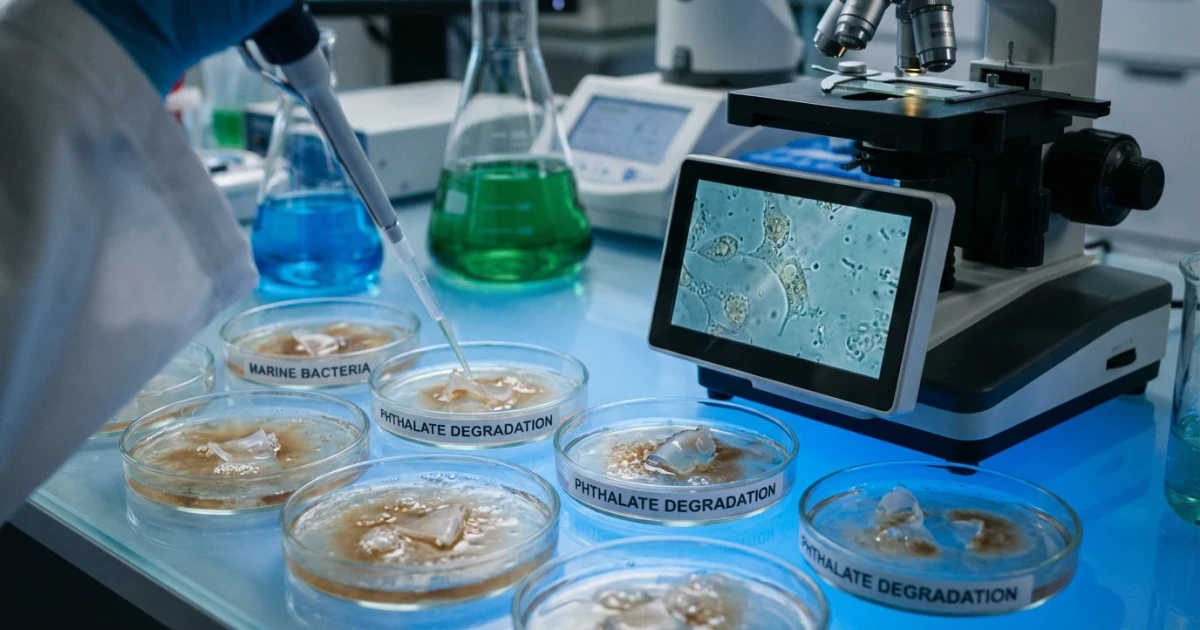 Bacteria Team Up to Degrade Phthalate Plasticizers