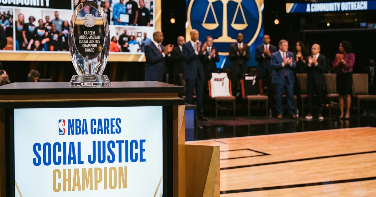 Bam Adebayo Named NBA Social Justice Champion 2025-26