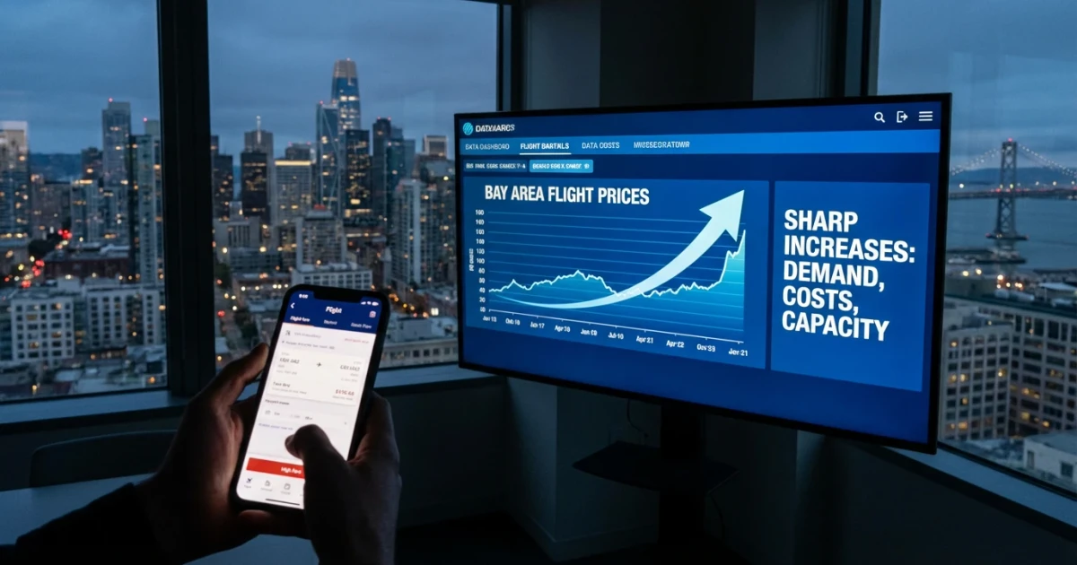 Bay Area Airfares Climb as Travel Demand Grows