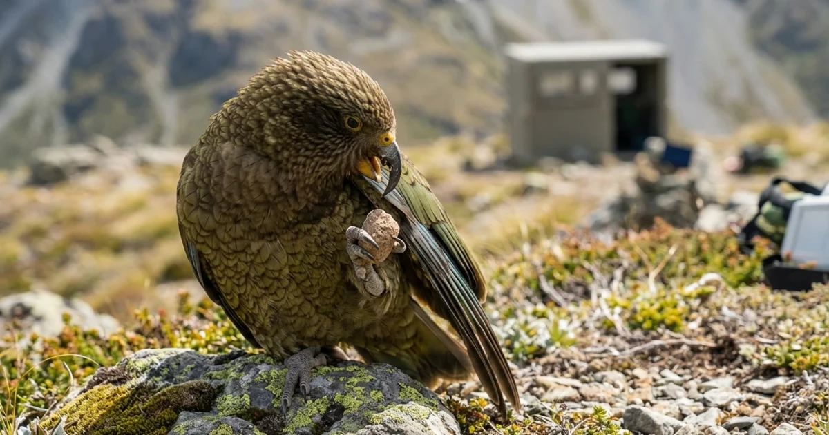 Beakless Kea Parrot Bruce Shows Remarkable Adaptation