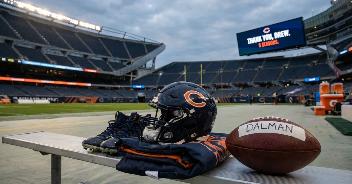 Bears Center Drew Dalman Retires at 27 After Five Seasons