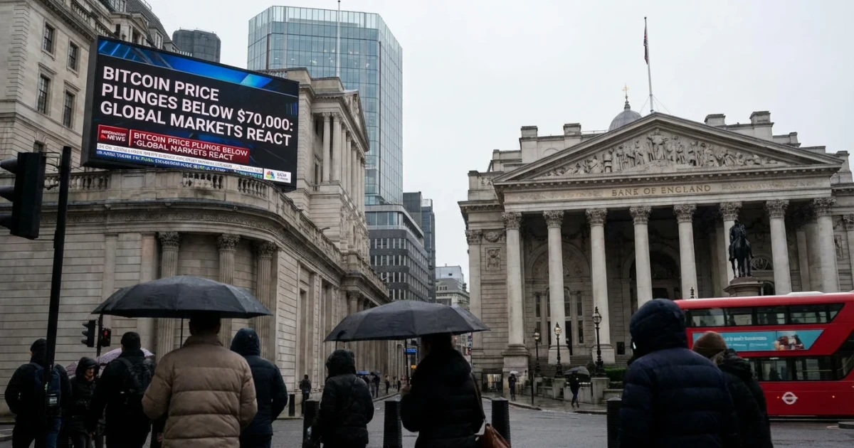 Bitcoin Plunges Below $70,000: Global Markets React