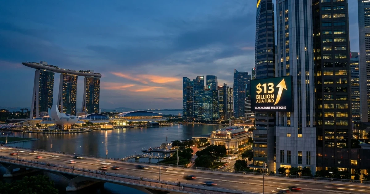 Blackstone Closes $13 Billion Asia Private Equity Fund