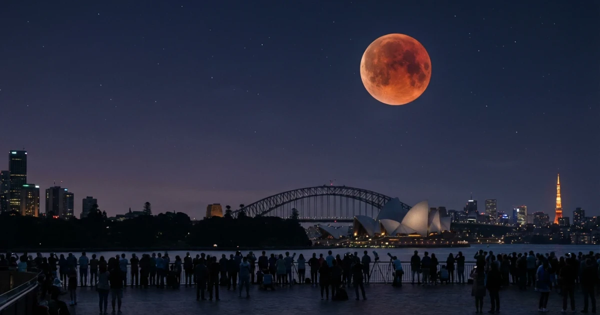 Blood Moon Eclipse Wows Observers Across Three Continents
