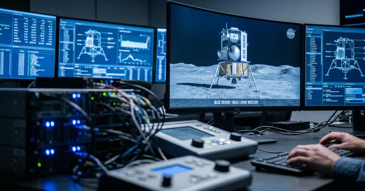 Blue Origin Selected for NASA’s Artemis Uncrewed Moon Missions