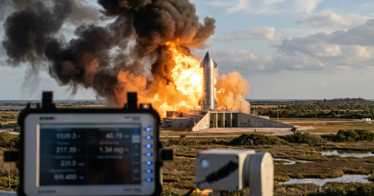 Blue Origin Rocket Explodes During Florida Engine Test