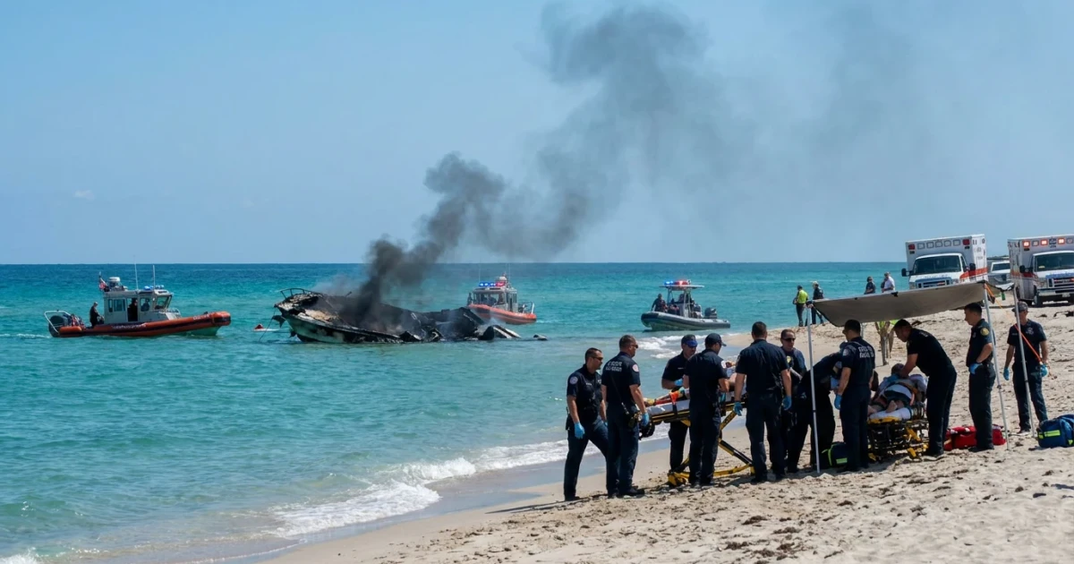 Boat Explosion at Haulover Beach Hospitalizes 11
