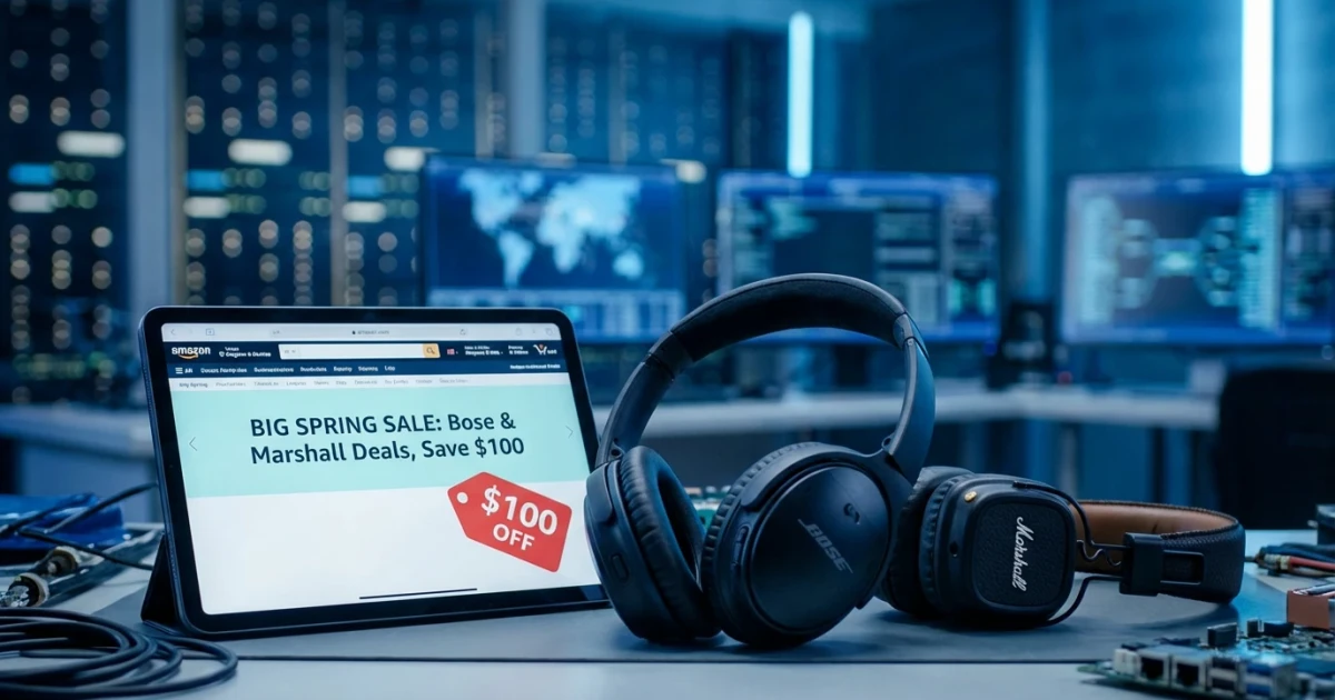 Amazon Spring Sale 2026: $100 Off Bose & Marshall Headphones