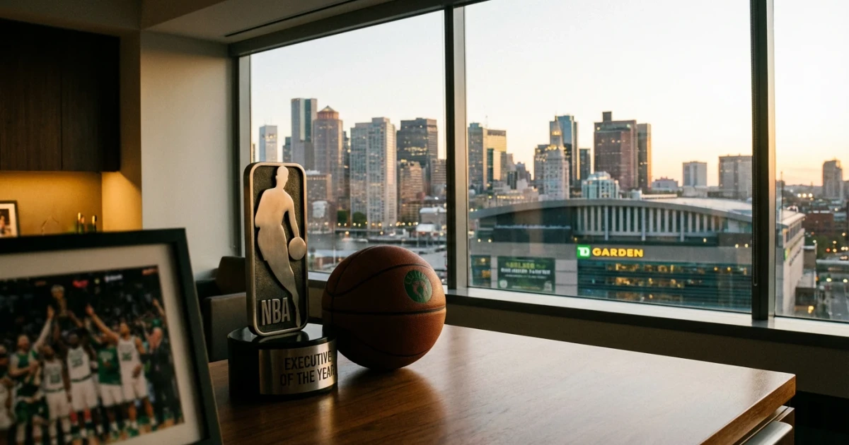 Brad Stevens Named NBA Executive of the Year for Celtics