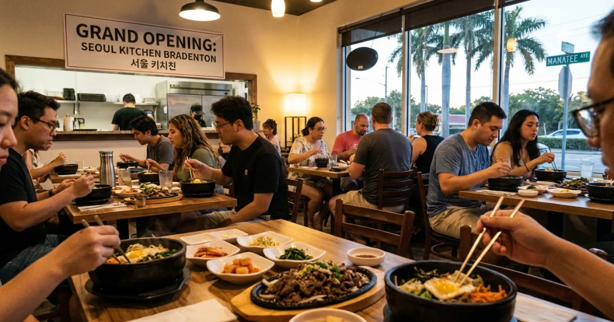 Bradenton's New Korean Restaurant Expands Dining Options