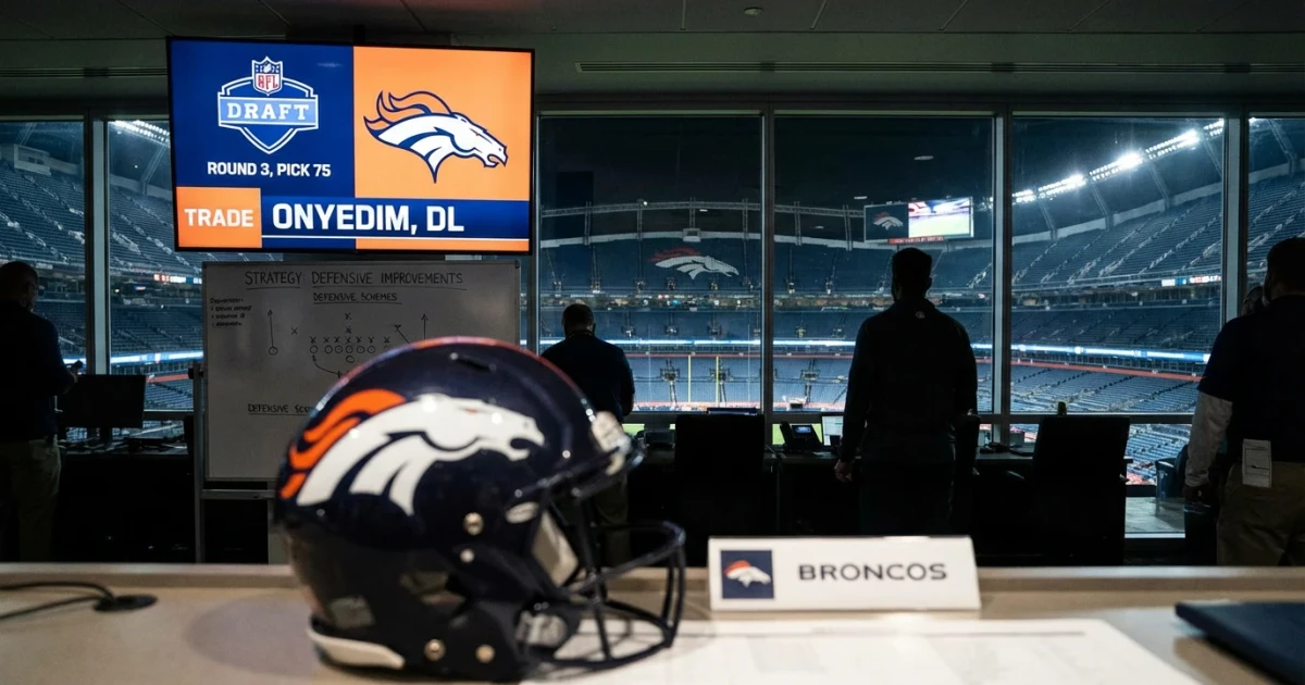 Broncos Draft Tyler Onyedim After Third-Round Trade