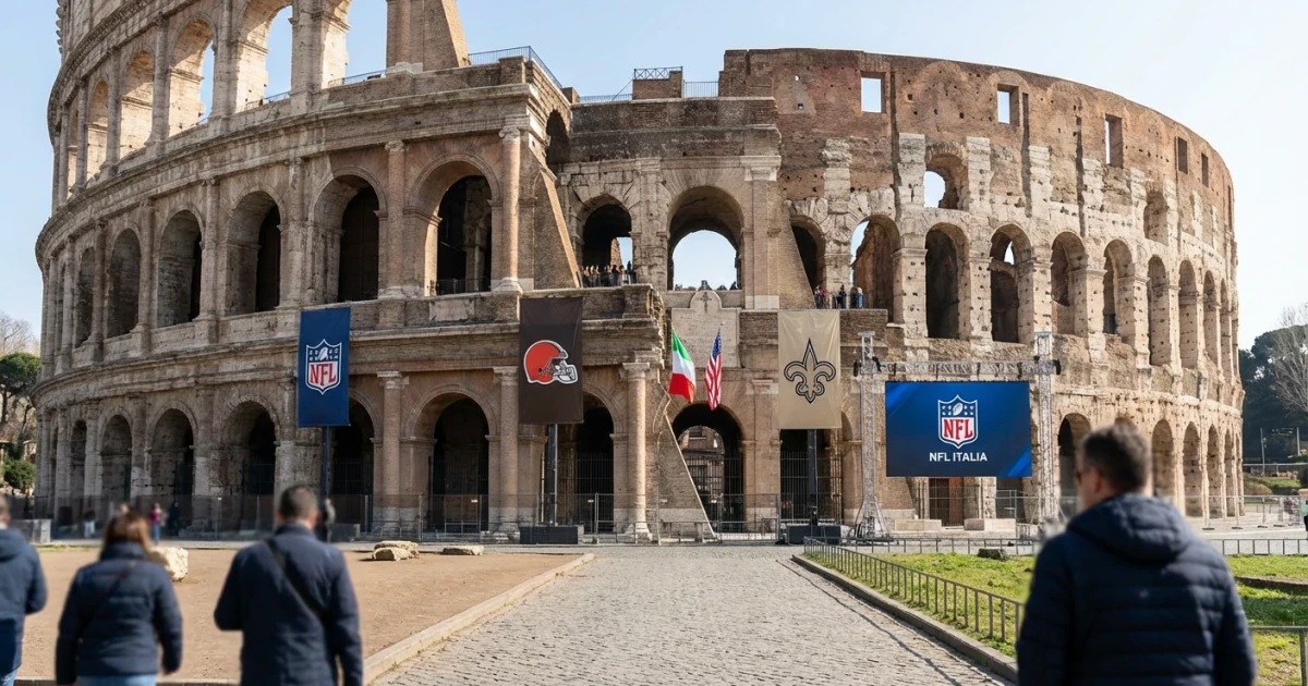Browns, Saints Secure NFL Italy Marketing Rights for 2026