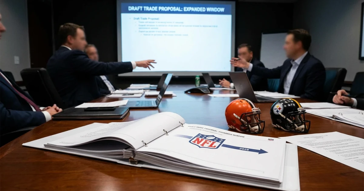 Browns Propose Expanding NFL Draft Pick Trade Window