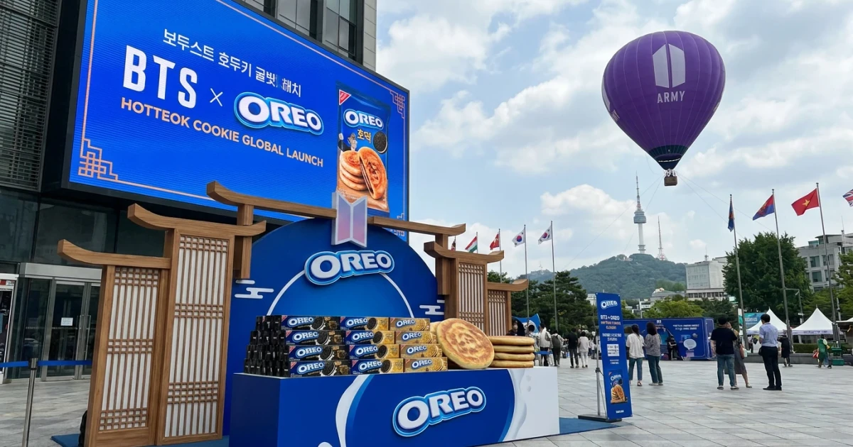 BTS and OREO Unveil Hotteok Cookie for ARMY Fans