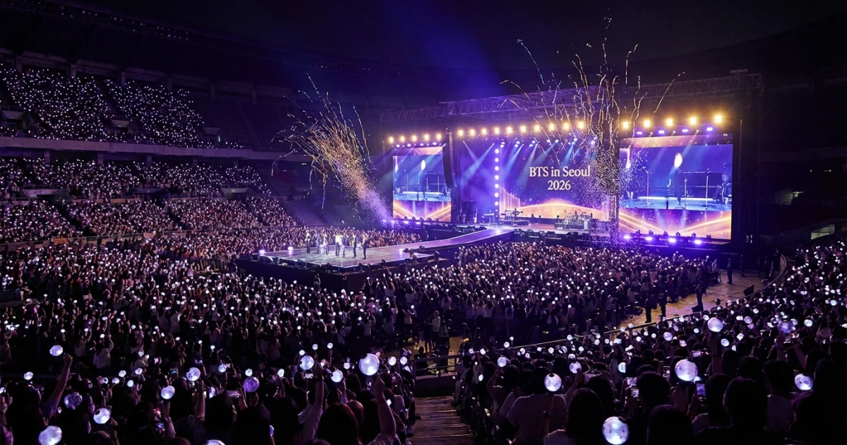 BTS Returns to Seoul Concert Stage After Four Years