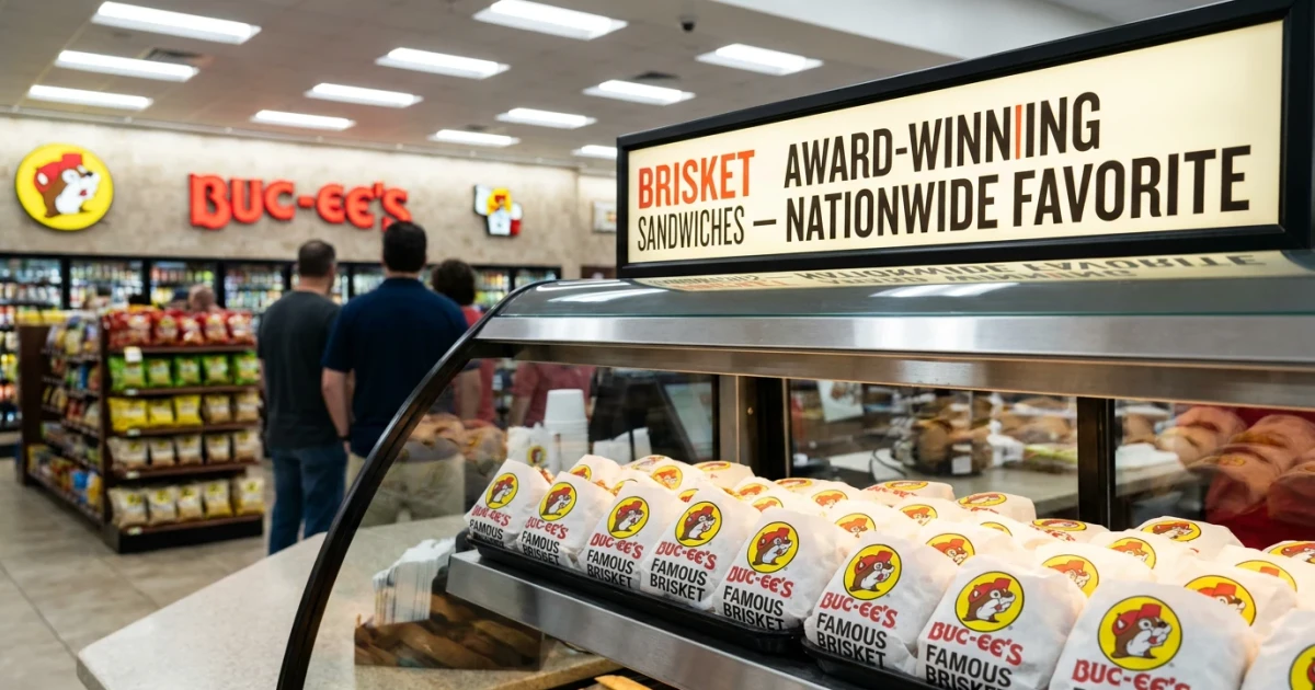 Buc-ee’s Brisket Sandwich Earns Top Reviews Nationwide