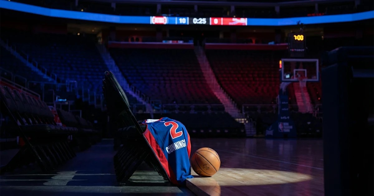 Cade Cunningham Sidelined With Collapsed Lung