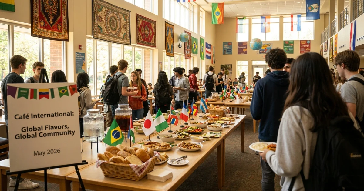 Café International Showcases Language Learning on Campus