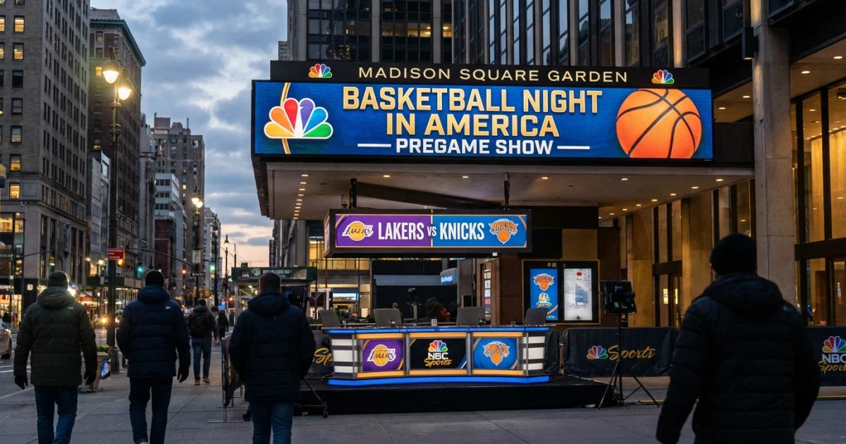 Caitlin Clark Joins NBC's NBA Pregame Show, Debut Before Lakers-Knicks