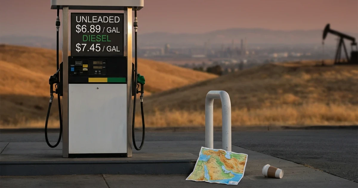 California Gas Prices Surge Amid Iran Conflict