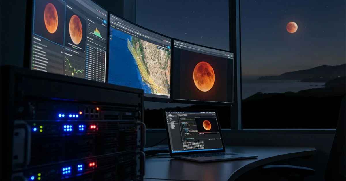 California to Witness Rare Total Lunar Eclipse March 25