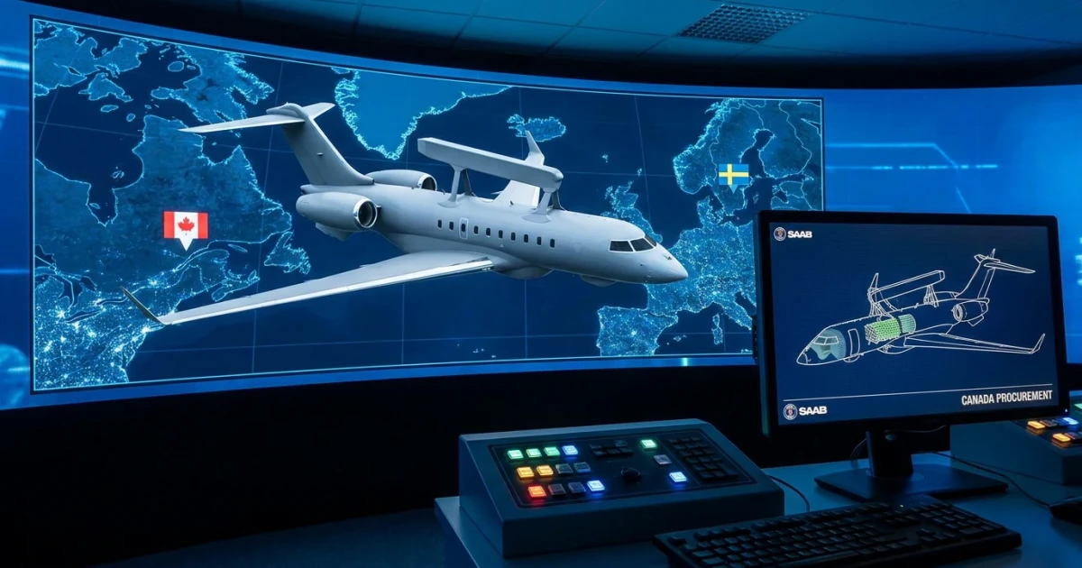 Canada Picks Saab’s Swedish Early Warning Aircraft