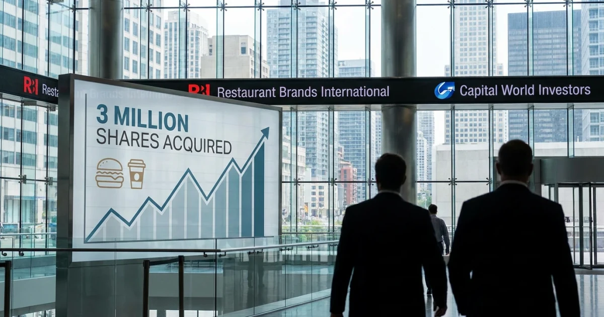 Capital World Investors Buys 3 Million Restaurant Brands Shares