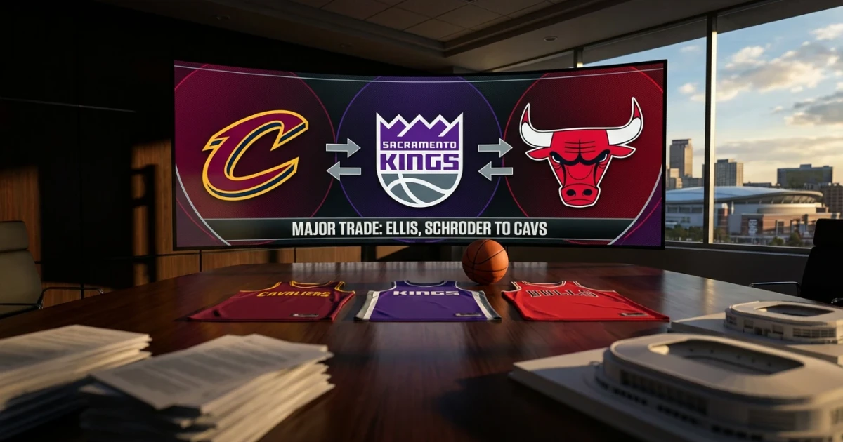 Cavs Acquire Ellis, Schroder in 3-Team Trade with Kings, Bulls
