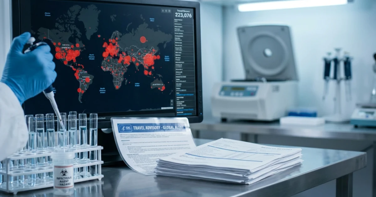 CDC Travel Advisory: 32 Countries Face Infectious Disease Warning