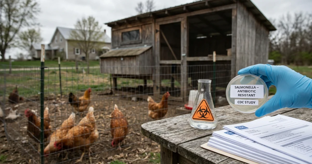 CDC Warns: Backyard Chickens Linked to Salmonella Outbreak