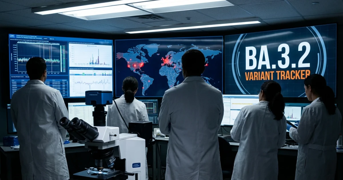 CDC Warns of Emerging BA.3.2 COVID Variant Spread