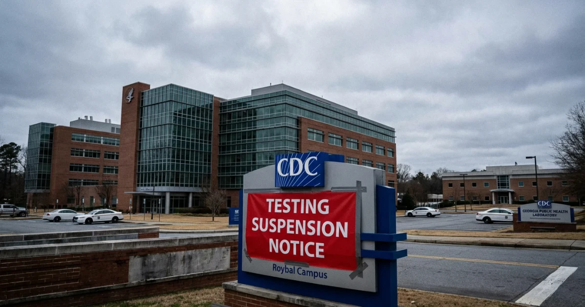 CDC Suspends Infectious Disease Tests, State Labs Respond