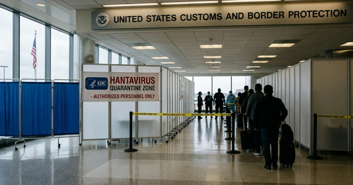 CDC Quarantines Americans Returning Amid Hantavirus Concerns