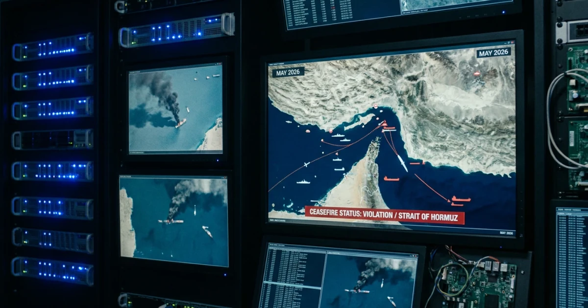 Iran Attacks Test Ceasefire in Strait of Hormuz