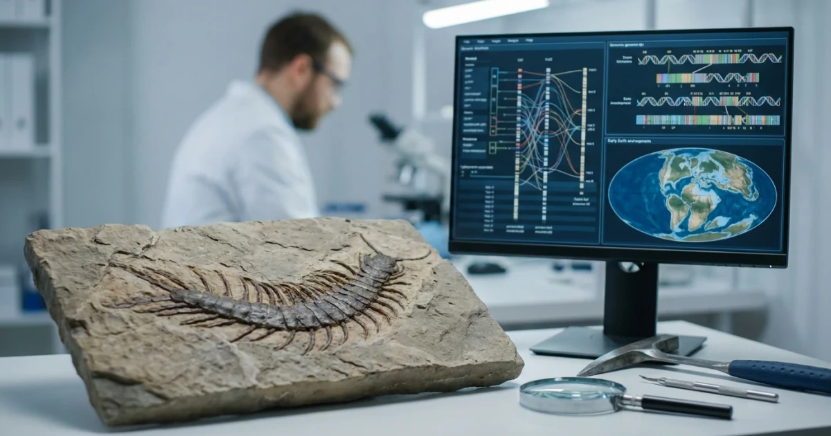 Ancient Centipede Ancestors Led Land Colonization