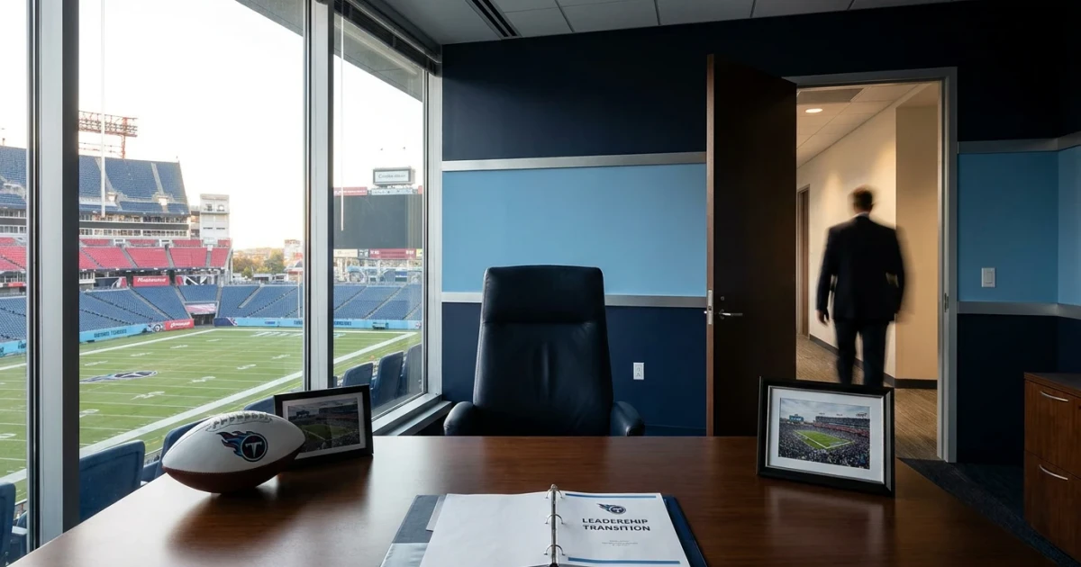 Chad Brinker Steps Down as Titans Football Operations Chief