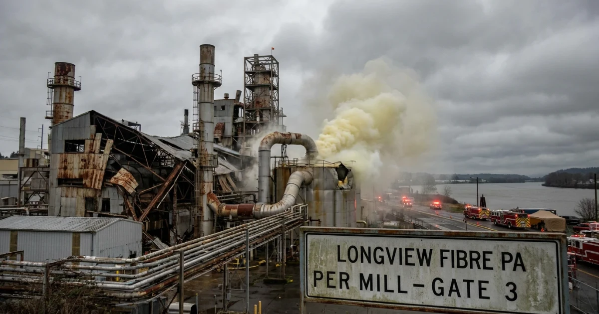 Longview Paper Mill Chemical Implosion Causes Multiple Deaths